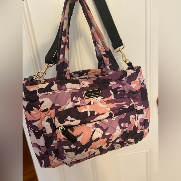 Marc Jacobs Bags Marc Jacobs Purple Camo Diaper Bag Or Be Used As A